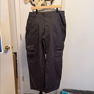Abercrombie & Fitch Dark Gray Cargo Pants